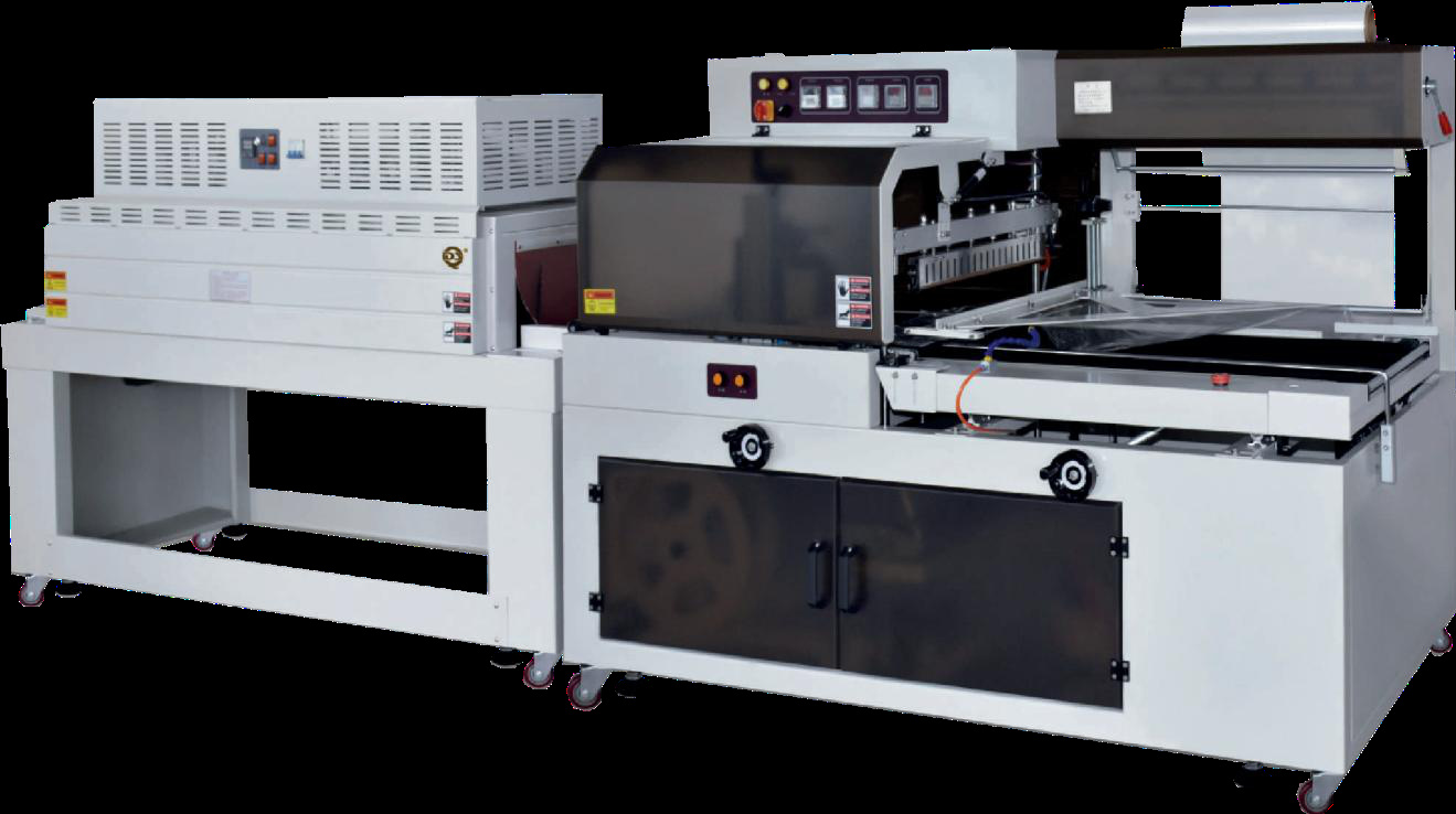 Automatic side sealer with shrink oven